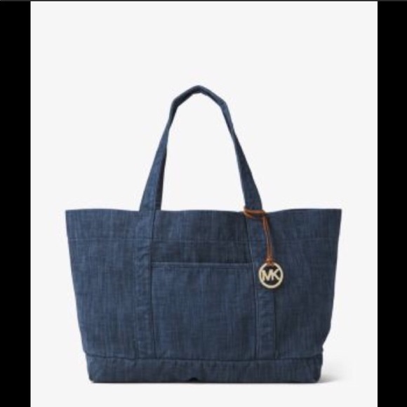 Michael Kors Handbags - Michael Kors Denim Tote